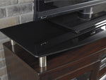 Chanceen Medium TV Stand with Fireplace Insert