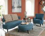 Hollyann Blue Fabric RTA Sofa