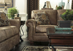 Larkinhurst Earth Faux Leather Loveseat