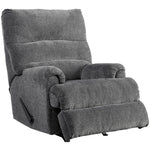 Man Fort Graphite Manual Rocker Recliner