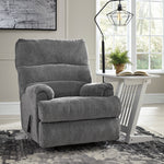 Man Fort Graphite Manual Rocker Recliner