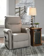 Markridge Gray Power Lift Recliner