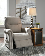 Markridge Gray Power Lift Recliner