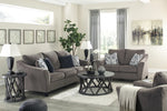 Nemoli Slate Fabric Sofa (Oversized)