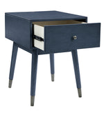 Paulrich Antique Blue Wood Accent Table