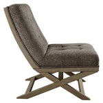 Sidewinder Taupe Fabric Accent Chair