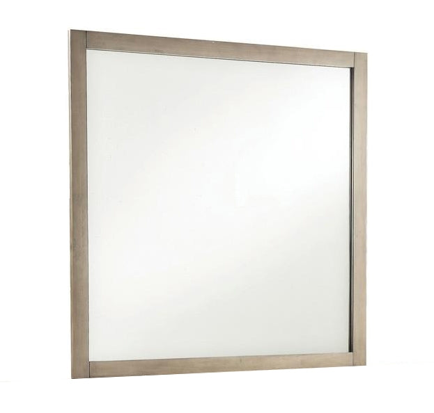 Enrico I Gray Wood Frame Dresser Mirror