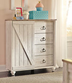 Willowton Whitewash Wood Dressing Chest