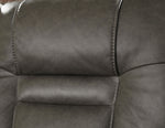 Wurstrow Smoke Leather Power Recliner