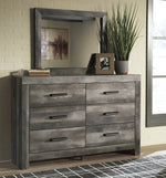 Wynnlow Gray Wood Dresser Mirror