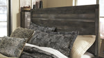 Wynnlow Gray Wood King Panel Bed