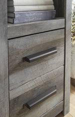 Wynnlow Rustic Gray Wood Tall Pier