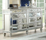 Varian Silver Wood Dresser with Mirror Insert