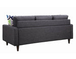 Watsonville Grey Linen-Like Fabric Sofa