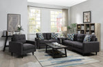 Watsonville Grey Linen-Like Fabric Sofa