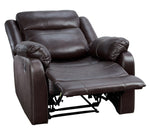 Yerba Dark Brown Manual Recliner