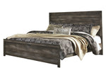 Wynnlow Gray Wood King Panel Bed