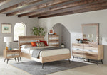 Marlow 5-Pc Rough Sawn Multi Wood Cal King Bedroom Set