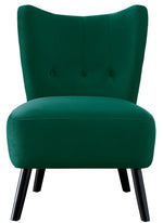 Imani Green Velvet Accent Chair