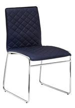 Tarina 2 Black Fabric/Metal Side Chairs
