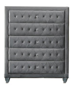 Emma Grey Crushed Velvet Chest