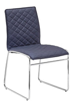 Tarina 2 Grey Fabric/Metal Side Chairs
