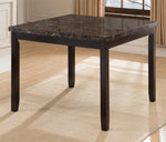 Annabella Brown/Black Counter Height Table