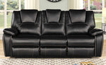 Devorah 2-Pc Black Power Recliner Sofa Set