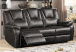 Devorah 2-Pc Gray Manual Recliner Sofa Set