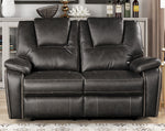 Devorah 2-Pc Gray Manual Recliner Sofa Set