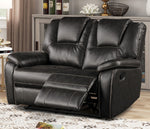 Devorah 2-Pc Gray Manual Recliner Sofa Set