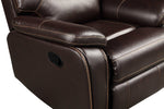 Devorah 3Pc Dark Brown Manual Recliner Sofa Set