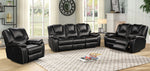 Devorah Black Power Recliner Loveseat