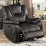 Devorah Gray Air Leatherette Manual Recliner