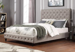 Kathy Gray Fabric Queen Platform Bed