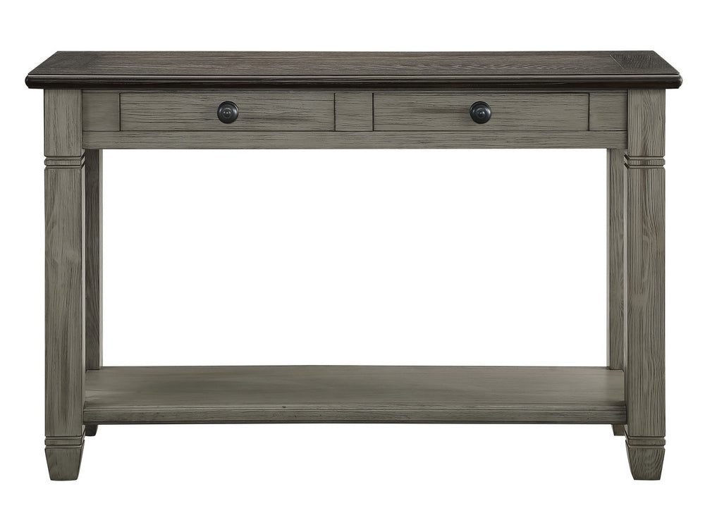 Granby Antique Gray/Coffee Wood Sofa Table