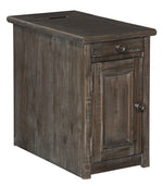 Wyndahl Rustic Brown Chair Side End Table