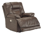 Wurstrow Umber Leather Power Recliner