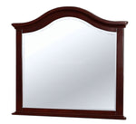 Olivia Mirror with Dark Walnut Wood Frame