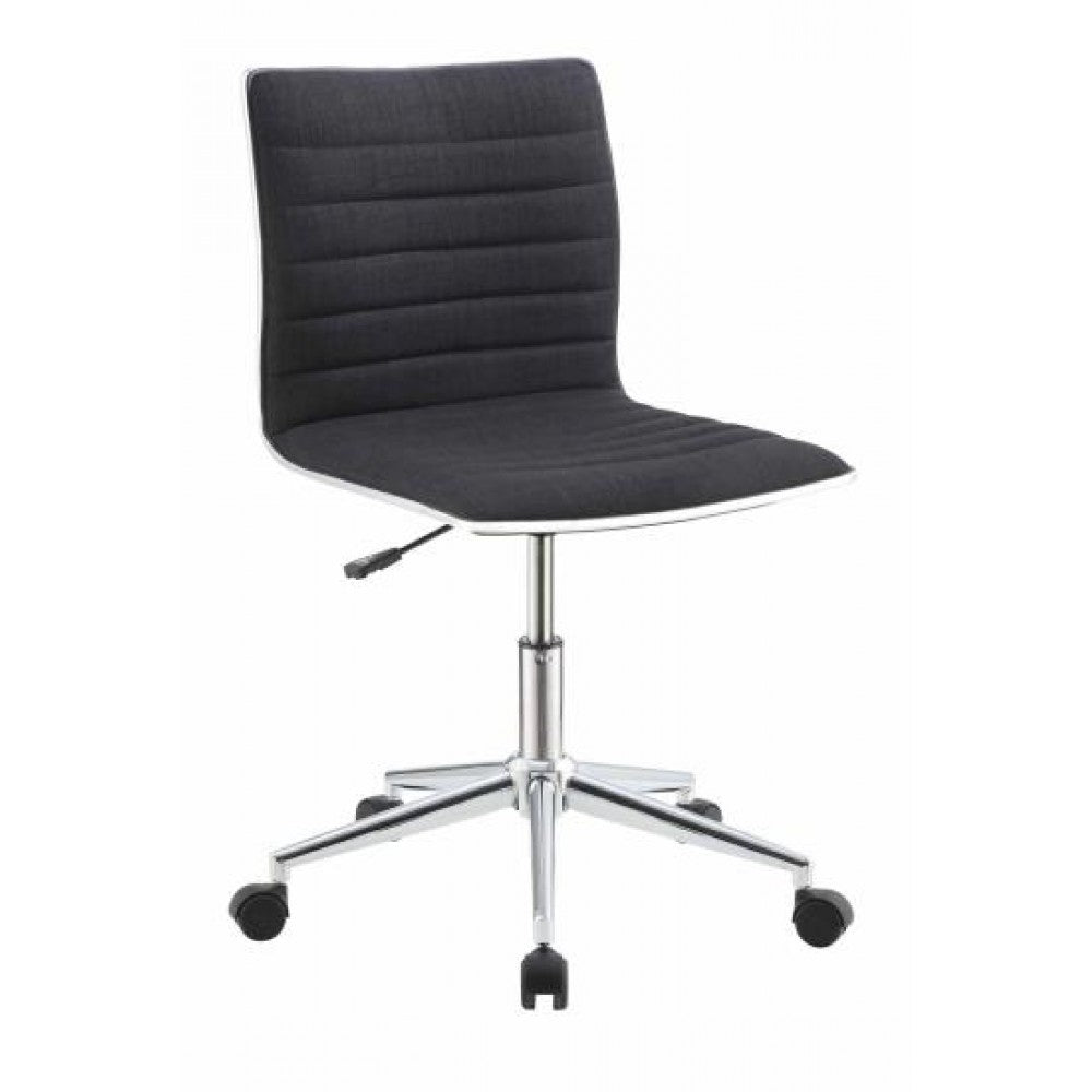 Glynis Black Fabric Upholstered Office Chair