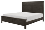 Blaire Espresso Wood King Bed