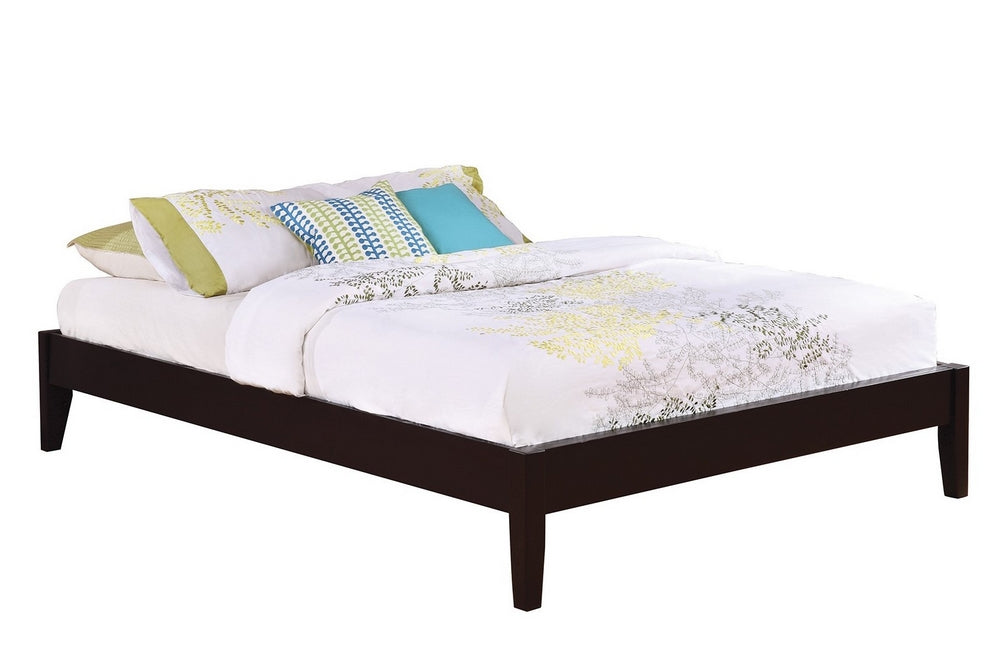 Hounslow Cappuccino Wood Full Platform Bed