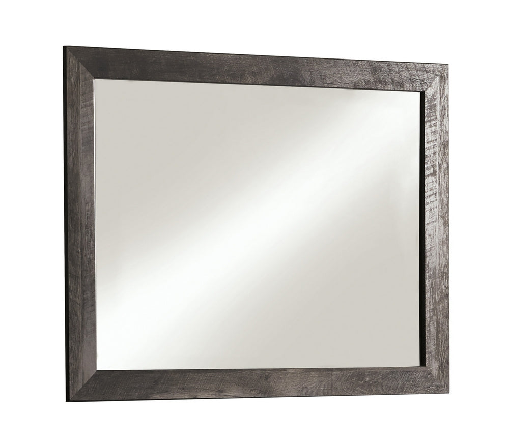 Wynnlow Gray Wood Dresser Mirror