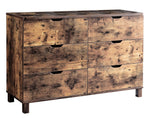 Essence Distressed Wood 6-Drawer Dresser