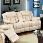 Barbado Ivory Manual Recliner Loveseat