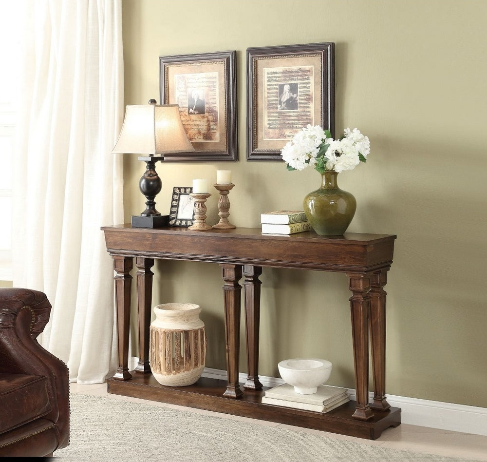 Garrison Oak Wood Console Table