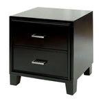 Gerico II Contemporary Espresso Nightstand