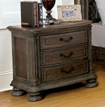 Persephone Natural Tone Wood Nightstand