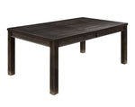 Sania Antique Black Rectangular Dining Table