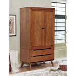 Lennart I Oak Wood Armoire